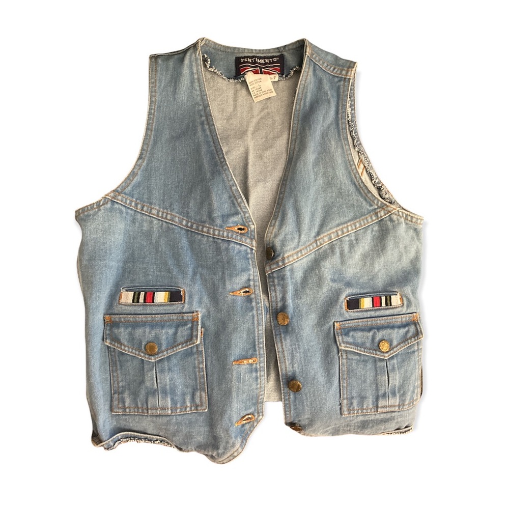 VTG PENTIMENTO jean vest